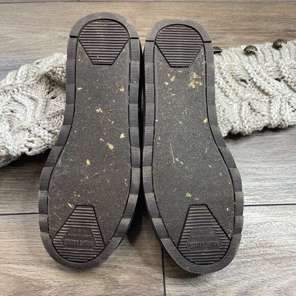 MUK LUKS Jamie Sweater Boots Women's Size 10 Neutral Colors Fall Fashion Slouchy - Picture 3 of 8